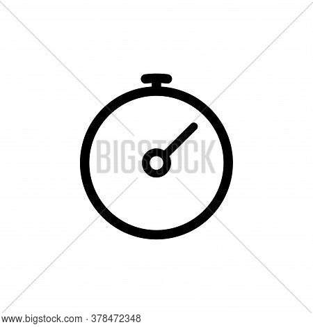Illustration Vector Graphic Of Stopwatch Icon Template