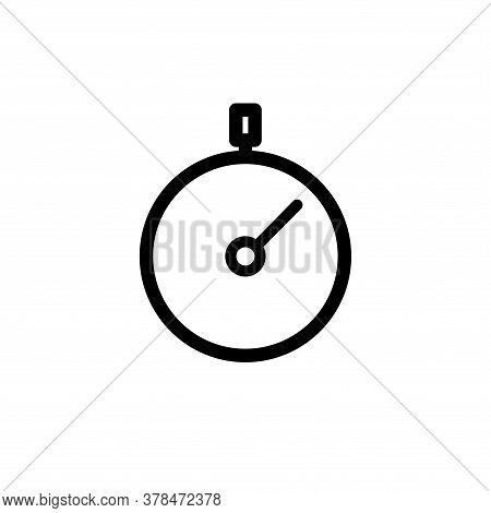 Illustration Vector Graphic Of Stopwatch Icon Template