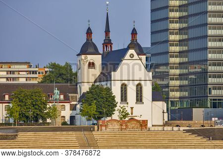 Saint Heribert Church In Cologne - Germany