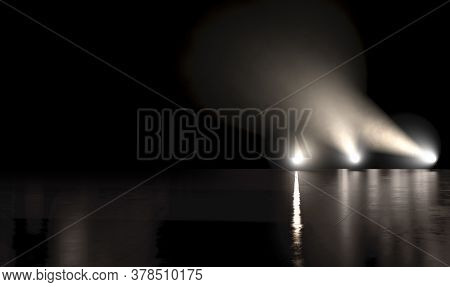 Empty Black Reflective Image & Photo (Free Trial) | Bigstock