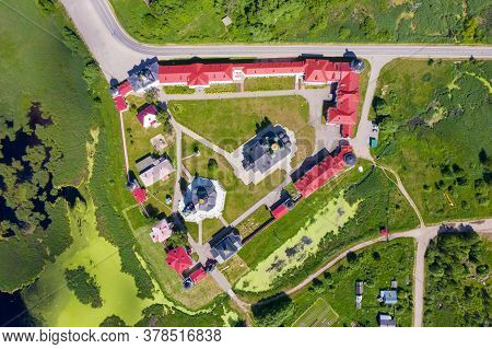Varnitsky Trinity-sergius Monastery In Yaroslavl Region, Rostov Veliky, Varnitsa Village On A Summer