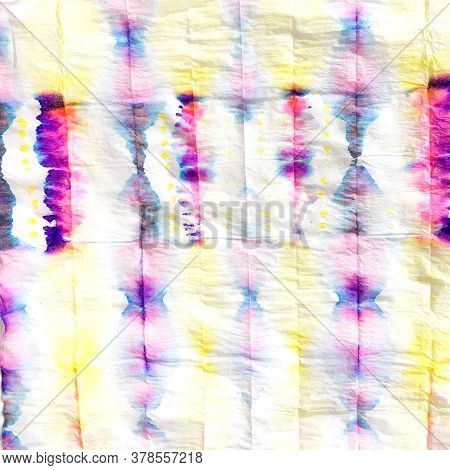 Indian Ikat. Ink Creative Texture. Splash Aquarelle Texture. Dye Background Print. Dyed Pattern. Dir