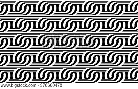 Repeating Paper, Lines, Screws, Twisted Lines,black And White, Wrapping, Branding, Textile,  Backgro