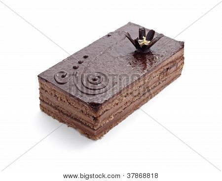 Torta al cioccolato cibo dolce