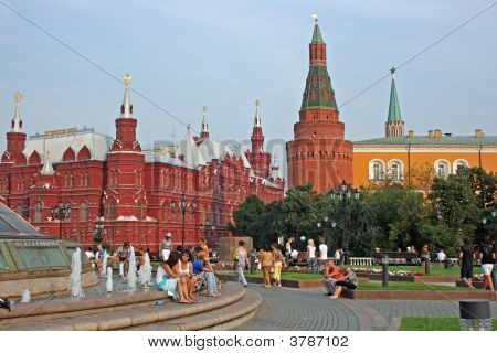 Moskauer Kreml berühmten Turm