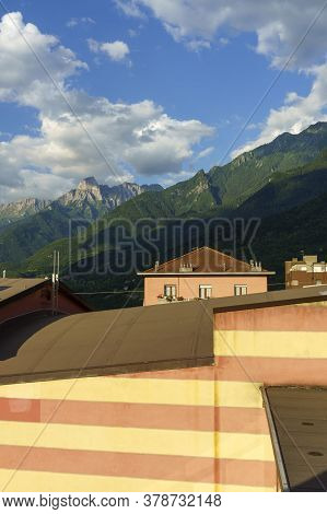 Breno, Brescia, Lombardy, Italy: Historic Town In The Oglio Valley