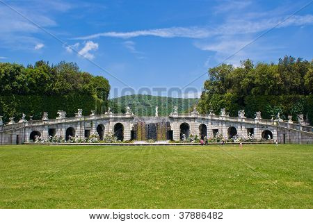 Caserta Royal Palace, springvand af Æolus