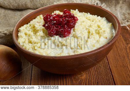 Frugtgrod Sweet Fruit Dish From Denmark Food,.
