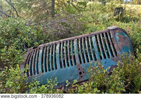 Wreckage From The Winter War Near Suomussalmi, Finland.