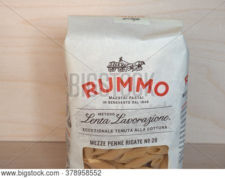 Benevento - Jul 2020: Rummo Pasta Packet