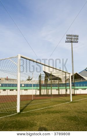 Fußball goalpost