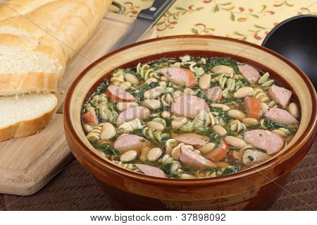 Zuppa di kielbasa