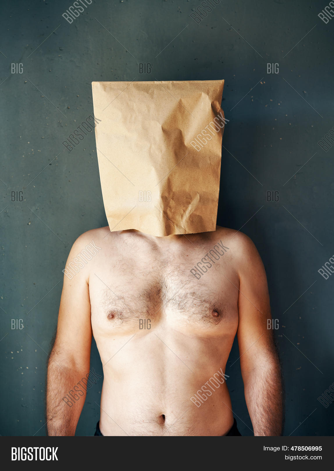Man Paper Bag On Head Image & Photo (Free Trial) Bigstock