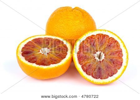 Metà arancione e sangue (red-polpa Malta)