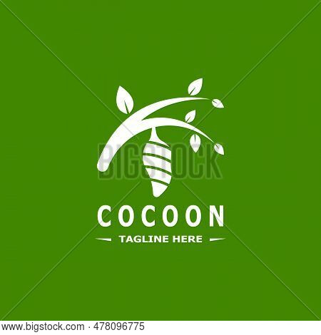Cocoon Logo Vector Illustration Design Template