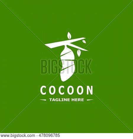 Cocoon Logo Vector Illustration Design Template