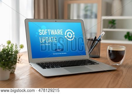 Software Update On Computer For Modish Version Of Device Software Upgrade