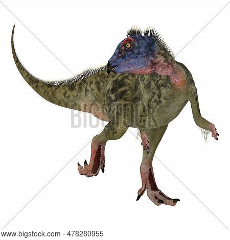 Hypsilophodon Cretaceous Dinosaur 3d Illustration - Hypsilophodon Was A Omnivorous Ornithopod Dinosa