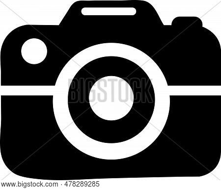 Camera Icon Vector On White Background.eps