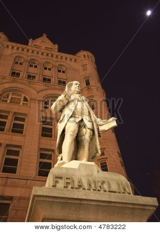 Бенджамин Франклин статуя старый пост Офисное здание Вашингтон