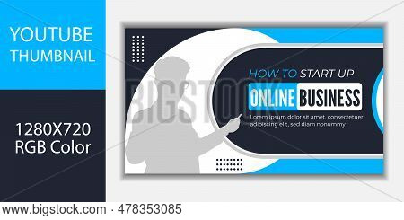 Corporate Thumbnail And Web Banner Design Modern Youtube Video Thumbnail For Workshop