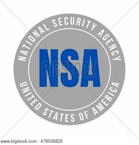 Nsa National Security Agency Symbol Icon Illustration