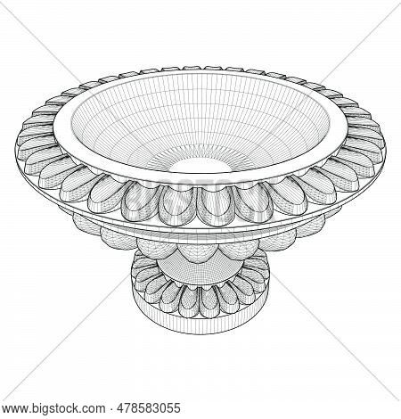 Antique Vase Flowerpot Vector...