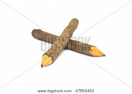 Ein paar Holz Bleistifte