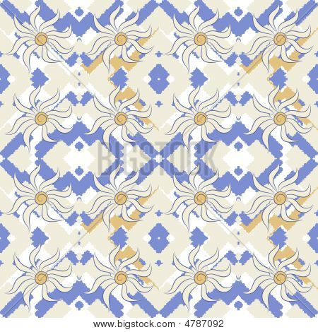 Teste padrão floral