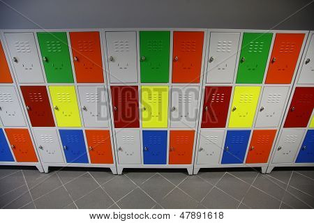 Colored Lockers