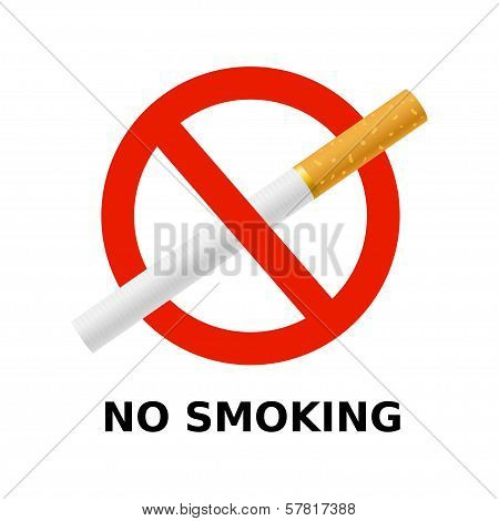 sign no smoking
