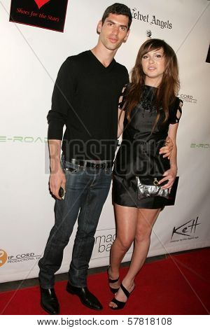 Brittany Flickinger at a special red carpet event for New Universal Records artist 'Alexandra'. Ivar, Hollywood, CA. 03-31-09