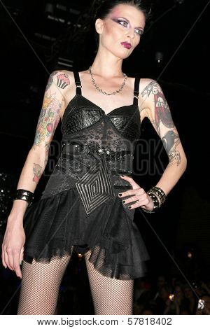 Model  at a special red carpet event for New Universal Records artist 'Alexandra'. Ivar, Hollywood, CA. 03-31-09