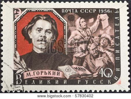 Famous Russian Writer Maxim Gorky