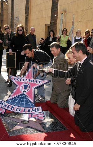 Leron Gubler with Cate Blanchett and Eric Garcetti   at the ceremony honoring Cate Blanchett with the 2,376th star on the Hollywood Walk of Fame. Hollywood Boulevard, Hollywood, CA. 12-05-08