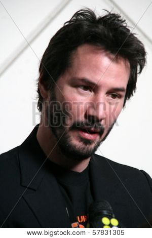 Keanu Reeves   at Science and Hollywood Unite at Caltech featuring a screening of the new film 