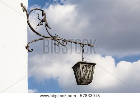 Old fashioned lamppost.