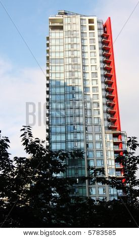 Hoge opkomst appartement in Vancouver BC.