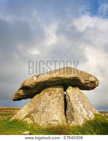 Chun Quoit Cornwall England Uk