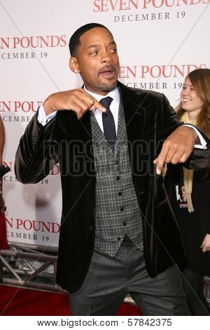 Will Smith   at the Los Angeles Premiere of 'Seven Pounds'. Mann Village Theatre, Westwood, CA. 12-16-08