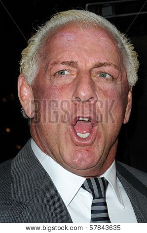 Ric Flair   at the Los Angeles Premiere of 'The Wrestler'. The Academy Of Motion Arts & Sciences, Los Angeles, CA. 12-16-08
