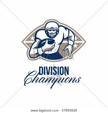 American Football Runningback Division Champions