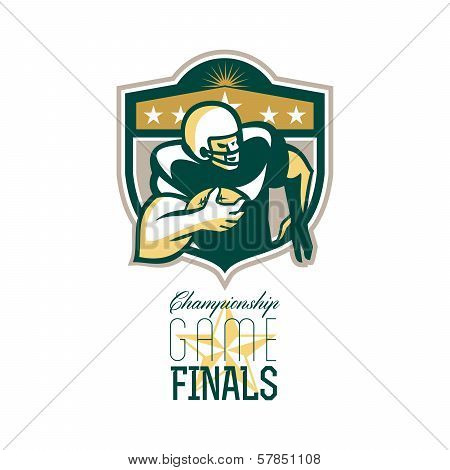 American Football Championship Game Finals Qb