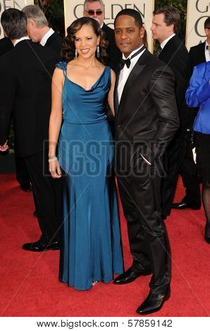 Desiree DaCosta and Blair Underwood at the 66th Annual Golden Globe Awards. Beverly Hilton Hotel, Beverly Hills, CA. 01-11-09