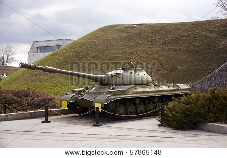 Ukrainian And Soviet Tank,