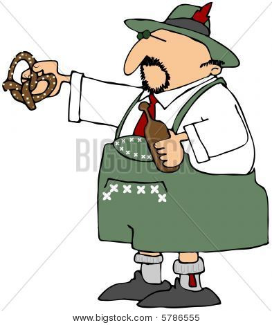 Oktoberfest øl og en kringle