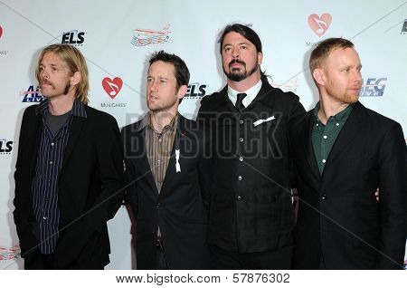 Foo Fighters at the 2009 Musicares Person of the Year Gala. Los Angeles Convention Center, Los Angeles, CA. 02-06-09