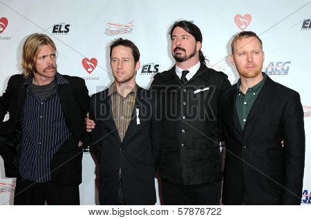 Foo Fighters  at the 2009 Musicares Person of the Year Gala. Los Angeles Convention Center, Los Angeles, CA. 02-06-09