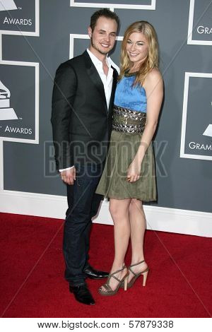 Dean Sheremet and LeAnn Rimes at the 51st Annual GRAMMY Awards. Staples Center, Los Angeles, CA. 02-08-09