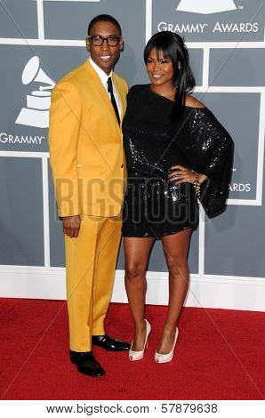 Raphael Saadiq and Nia Long at the 51st Annual GRAMMY Awards. Staples Center, Los Angeles, CA. 02-08-09